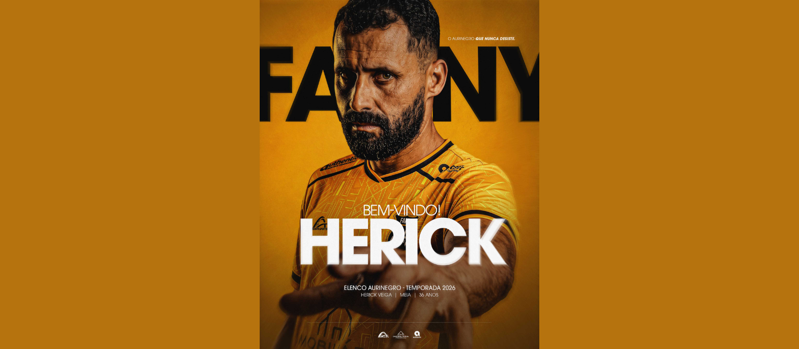 Fanny oficializa a contratação do meia Herick