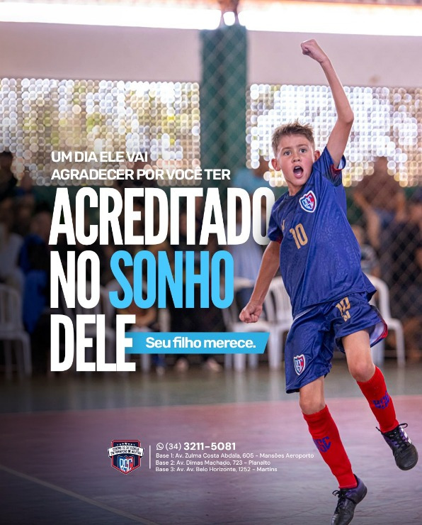O seu filho vai lembrar mais do seu apoio do que o placar no fim dos jogos