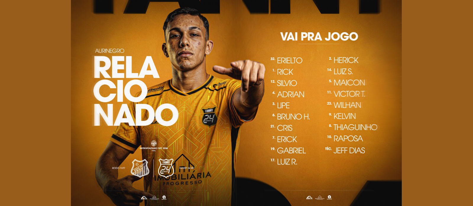 Relacionados para Fanny 24 Horas x Rodo Fut7