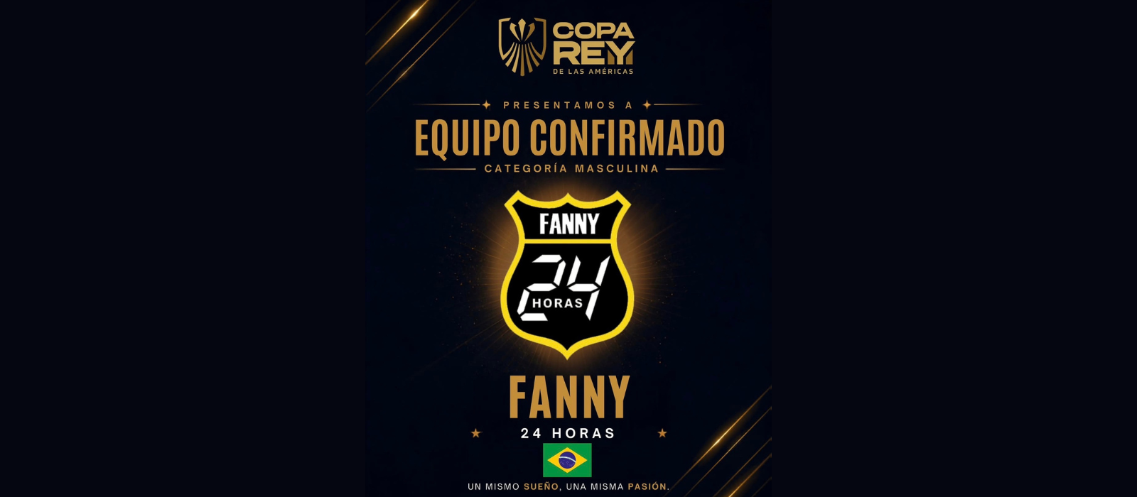 CAF7 confirma Fanny 24 Horas na Copa Rey de Las Américas 2026