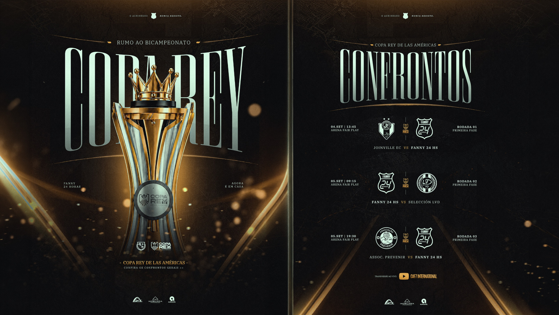 Fanny conhece seus adversários na primeira fase da Copa Rey de Las Américas